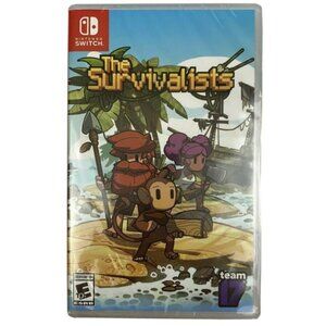 The Survivalists for Nintendo Switch Video Game Crafting Food Tools Structures